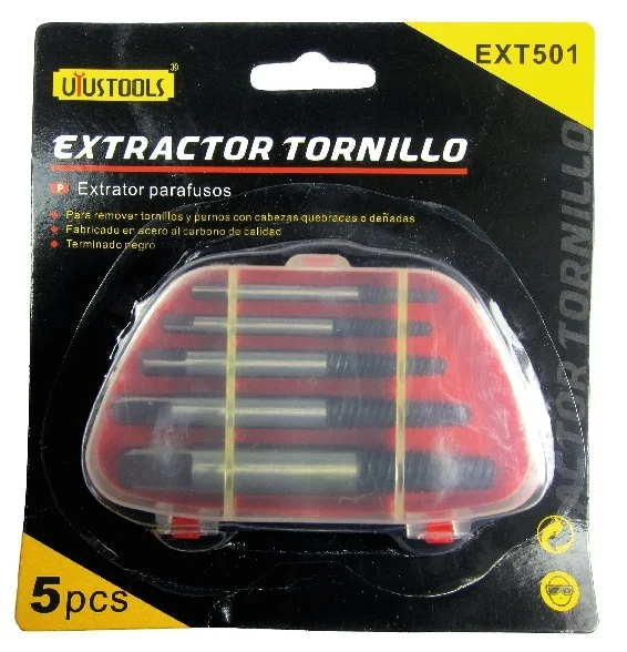 EXTRACTOR TORNILLO UYUSTOOLS EXT501 5PCS